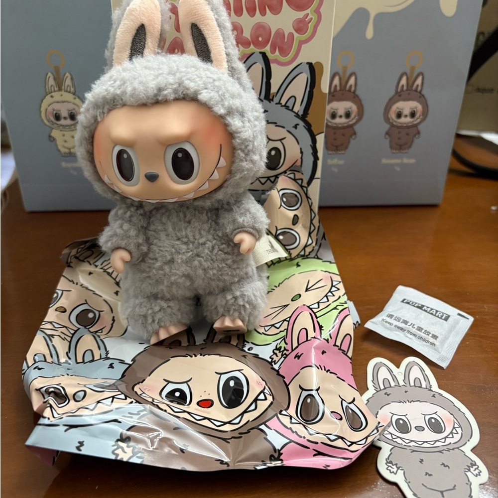 Exciting Macaron Monster Plush Labubu